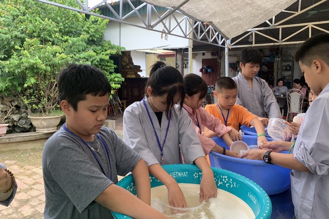 Chùa Đống Cao: Ngày thứ Năm Khóa tu Mùa hè Thiếu nhi