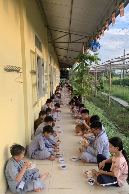 Chùa Đống Cao: Ngày thứ Năm Khóa tu Mùa hè Thiếu nhi