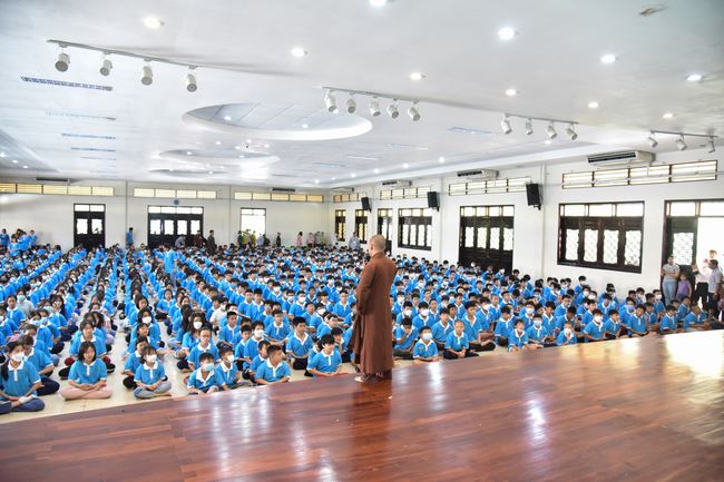 Opening of the Youth Retreat - Huong Phap Branch, Cu Chi