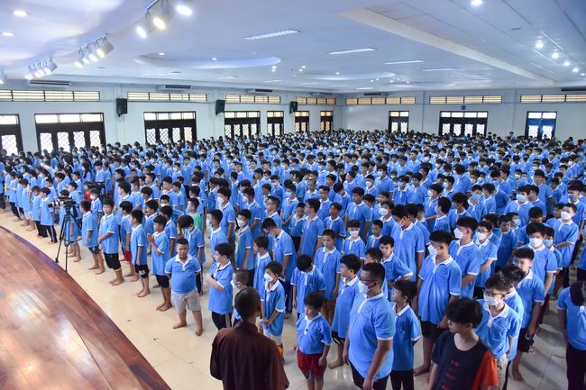 Opening of the Youth Retreat - Huong Phap Branch, Cu Chi
