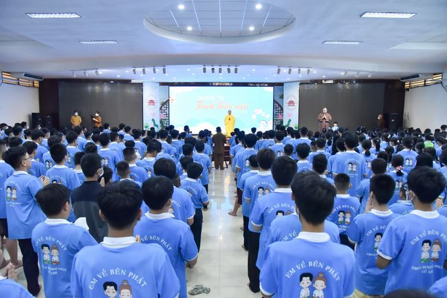 Opening of the Youth Retreat - Huong Phap Branch, Cu Chi