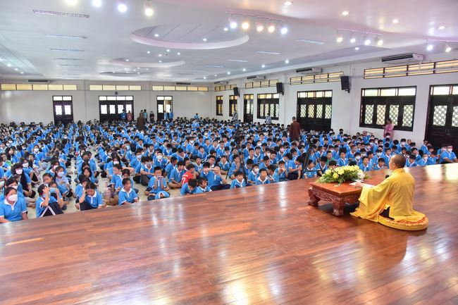 Opening of the Youth Retreat - Huong Phap Branch, Cu Chi