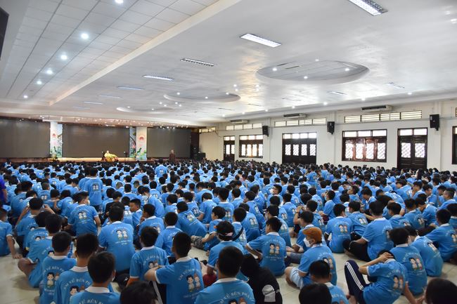 Opening of the Youth Retreat - Huong Phap Branch, Cu Chi