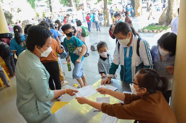 Opening of the Youth Retreat - Huong Phap Branch, Cu Chi