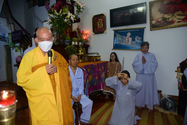 Lễ Quy y Tam bảo ở Gò Vấp, TP. Hồ Chí Minh