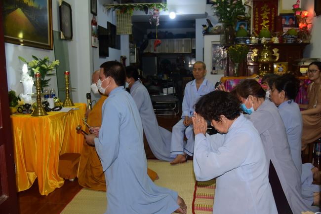 Lễ Quy y Tam bảo ở Gò Vấp, TP. Hồ Chí Minh