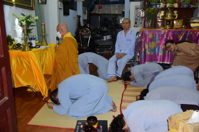 Lễ Quy y Tam bảo ở Gò Vấp, TP. Hồ Chí Minh