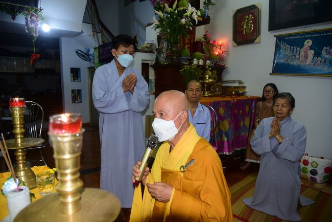 Lễ Quy y Tam bảo ở Gò Vấp, TP. Hồ Chí Minh