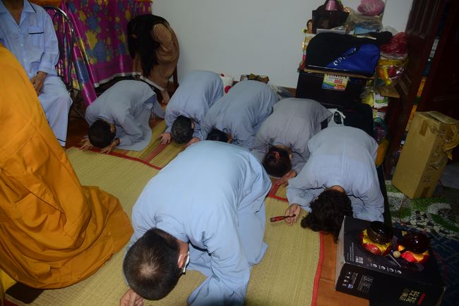 Lễ Quy y Tam bảo ở Gò Vấp, TP. Hồ Chí Minh