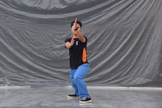 The 2nd day of huong phap branch's teenage retreat of , cu chi