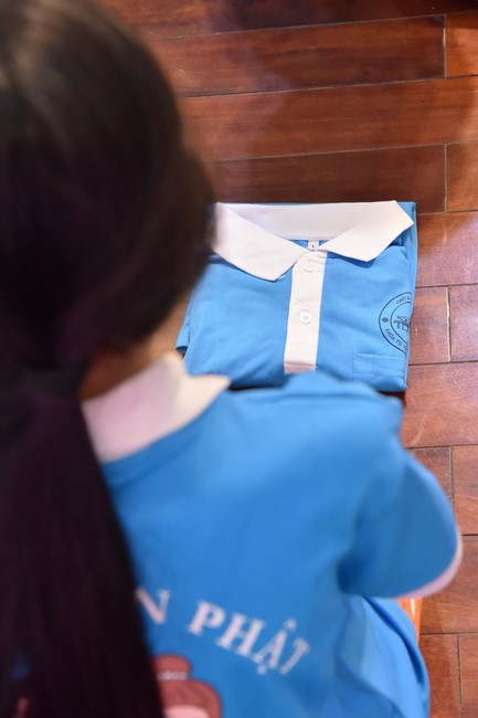 The 2nd day of huong phap branch's teenage retreat of , cu chi