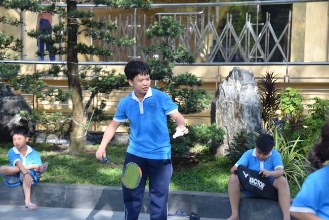 The 2nd day of huong phap branch's teenage retreat of , cu chi