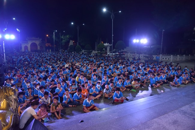 The 3rd Day of Huong Phap Branch 's Teenage Retreat, Cu Chi