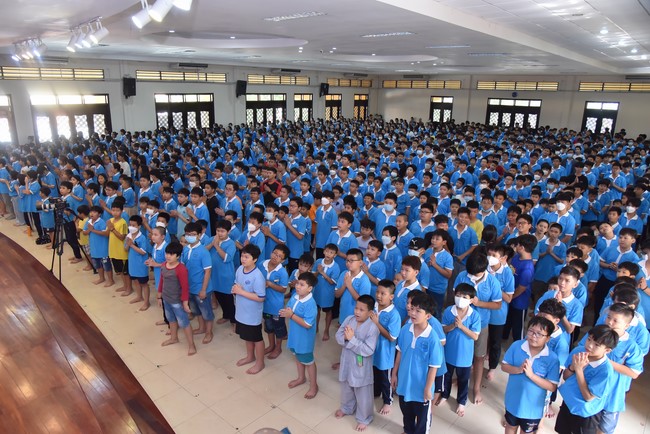 The 4th Day of Huong Phap Branch 's Teenage Retreat, Cu Chi