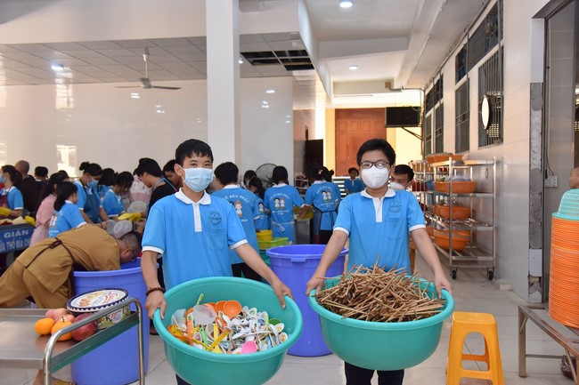 The 4th Day of Huong Phap Branch 's Teenage Retreat, Cu Chi