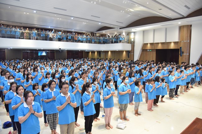 The 4th Day of Huong Phap Branch 's Teenage Retreat, Cu Chi