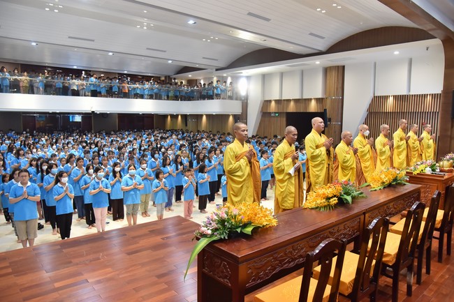 The 4th Day of Huong Phap Branch 's Teenage Retreat, Cu Chi