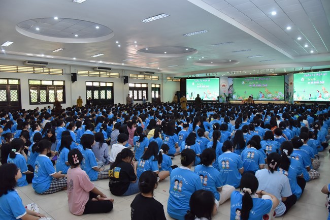 The 4th Day of Huong Phap Branch 's Teenage Retreat, Cu Chi