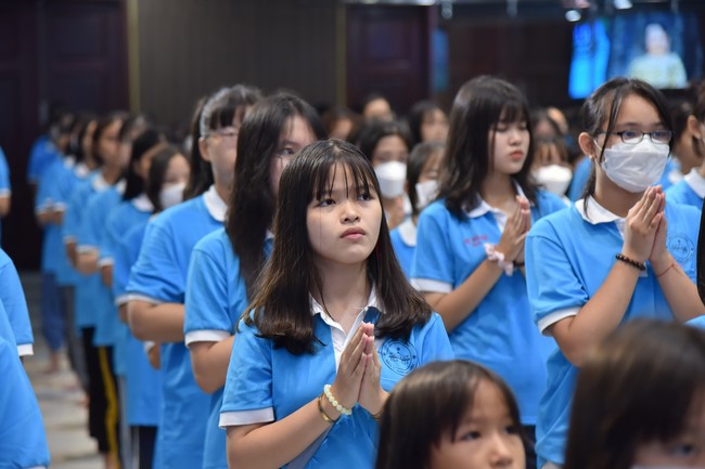 The 4th Day of Huong Phap Branch 's Teenage Retreat, Cu Chi
