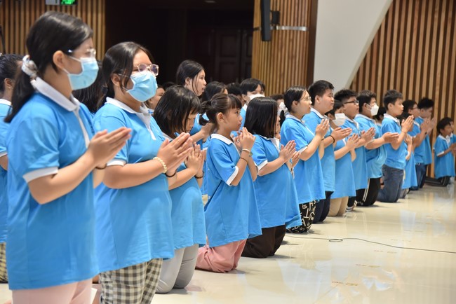 The 4th Day of Huong Phap Branch 's Teenage Retreat, Cu Chi