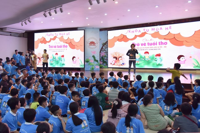 The 5th Day of Huong Phap Branch 's Teenage Retreat, Cu Chi