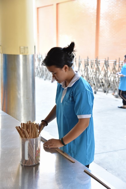 The 5th Day of Huong Phap Branch 's Teenage Retreat, Cu Chi