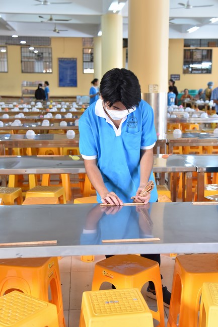 The 5th Day of Huong Phap Branch 's Teenage Retreat, Cu Chi