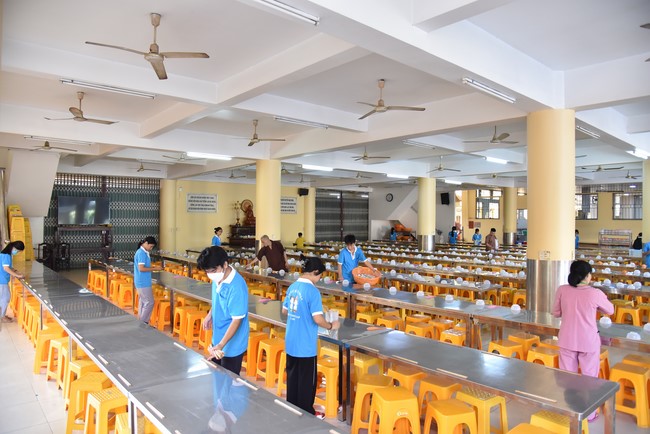 The 5th Day of Huong Phap Branch 's Teenage Retreat, Cu Chi