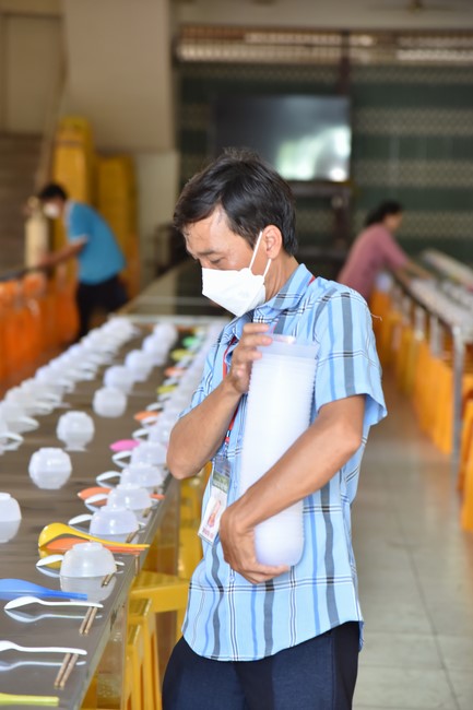 The 5th Day of Huong Phap Branch 's Teenage Retreat, Cu Chi