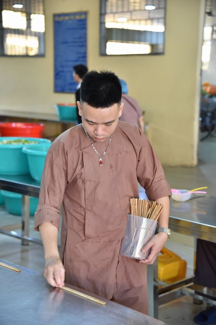 The 5th Day of Huong Phap Branch 's Teenage Retreat, Cu Chi