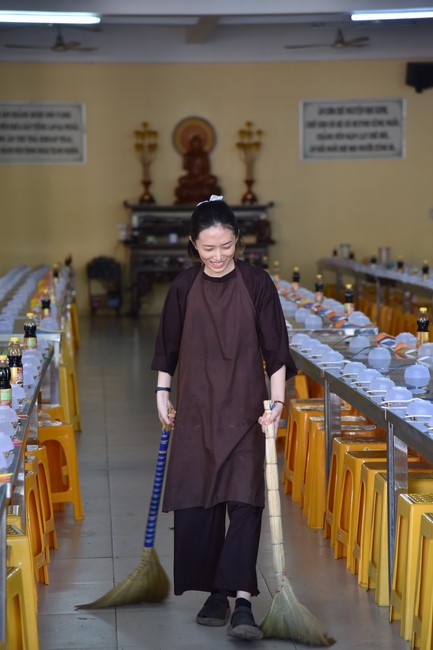 The 5th Day of Huong Phap Branch 's Teenage Retreat, Cu Chi