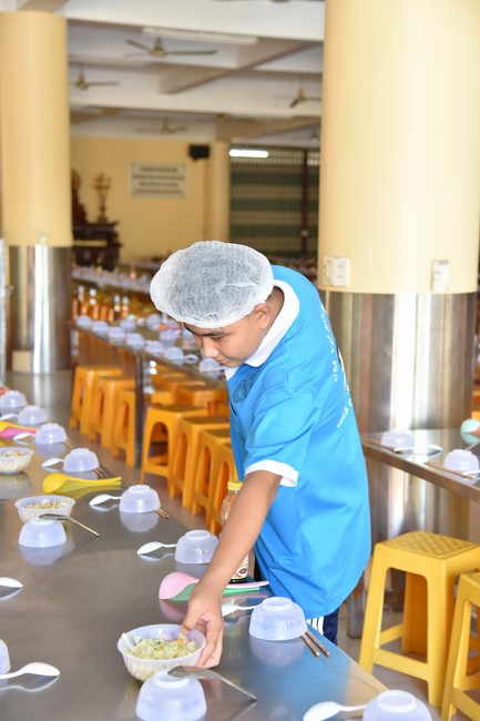 The 5th Day of Huong Phap Branch 's Teenage Retreat, Cu Chi