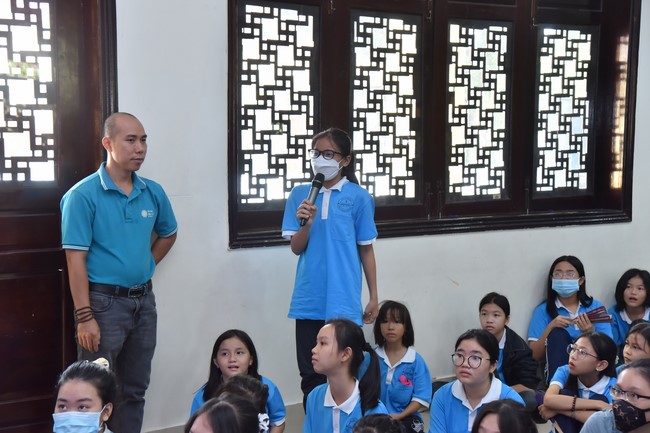 The 5th Day of Huong Phap Branch 's Teenage Retreat, Cu Chi