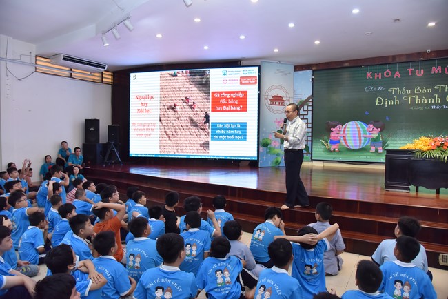 The 5th Day of Huong Phap Branch 's Teenage Retreat, Cu Chi