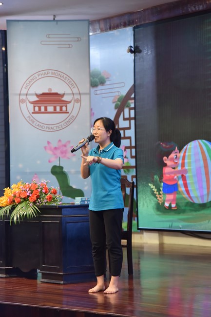 The 5th Day of Huong Phap Branch 's Teenage Retreat, Cu Chi