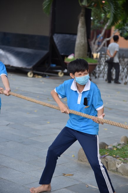 The 5th Day of Huong Phap Branch 's Teenage Retreat, Cu Chi