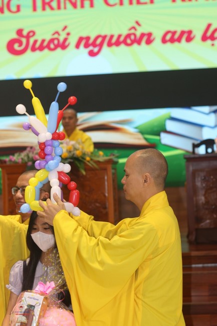 Lễ tổng kết chương trình chép kinh “Suối Nguồn An Lạc”