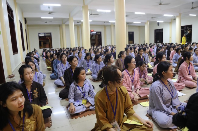 Entering the summer retreat 2022 at Co Am Pagoda
