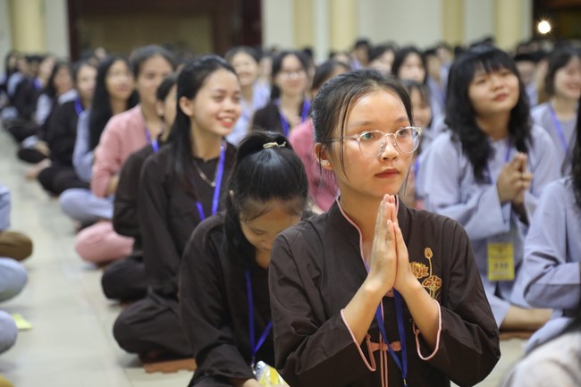 Entering the summer retreat 2022 at Co Am Pagoda
