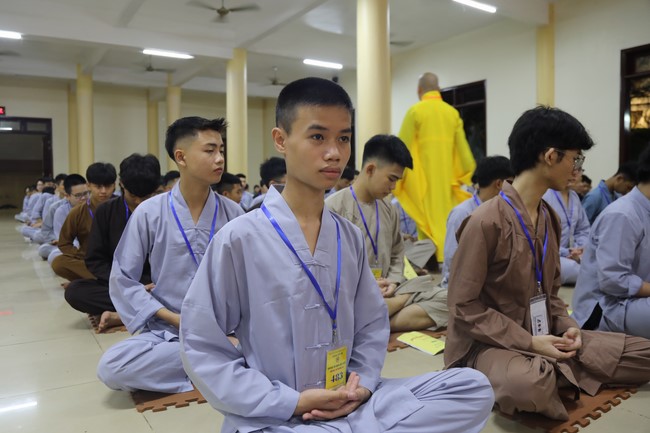 Entering the summer retreat 2022 at Co Am Pagoda