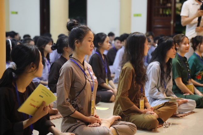 Entering the summer retreat 2022 at Co Am Pagoda