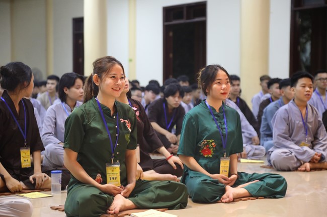 Entering the summer retreat 2022 at Co Am Pagoda