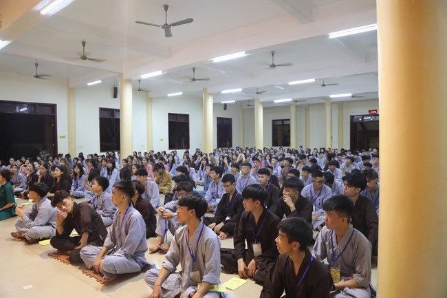 Entering the summer retreat 2022 at Co Am Pagoda