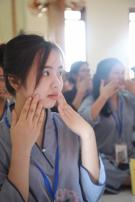 Entering the summer retreat 2022 at Co Am Pagoda