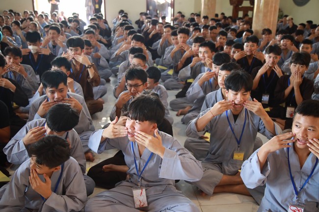 Entering the summer retreat 2022 at Co Am Pagoda