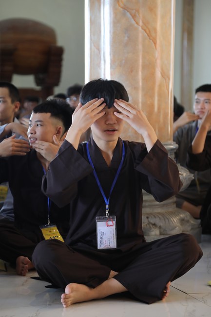 Entering the summer retreat 2022 at Co Am Pagoda