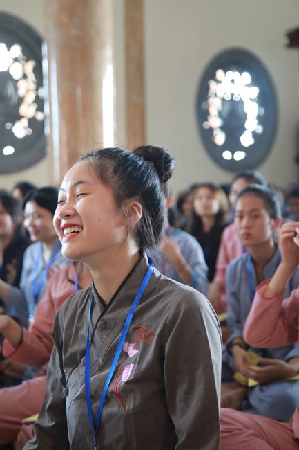 Entering the summer retreat 2022 at Co Am Pagoda