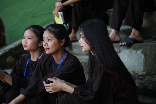 Entering the summer retreat 2022 at Co Am Pagoda