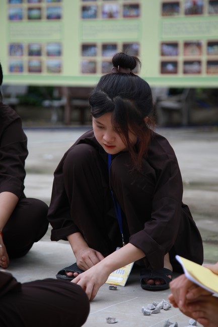 Entering the summer retreat 2022 at Co Am Pagoda