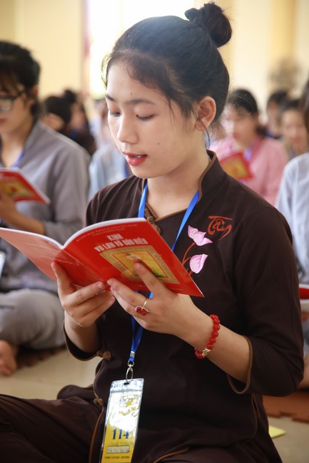 Opening summer retreat 2022 at Co Am Pagoda